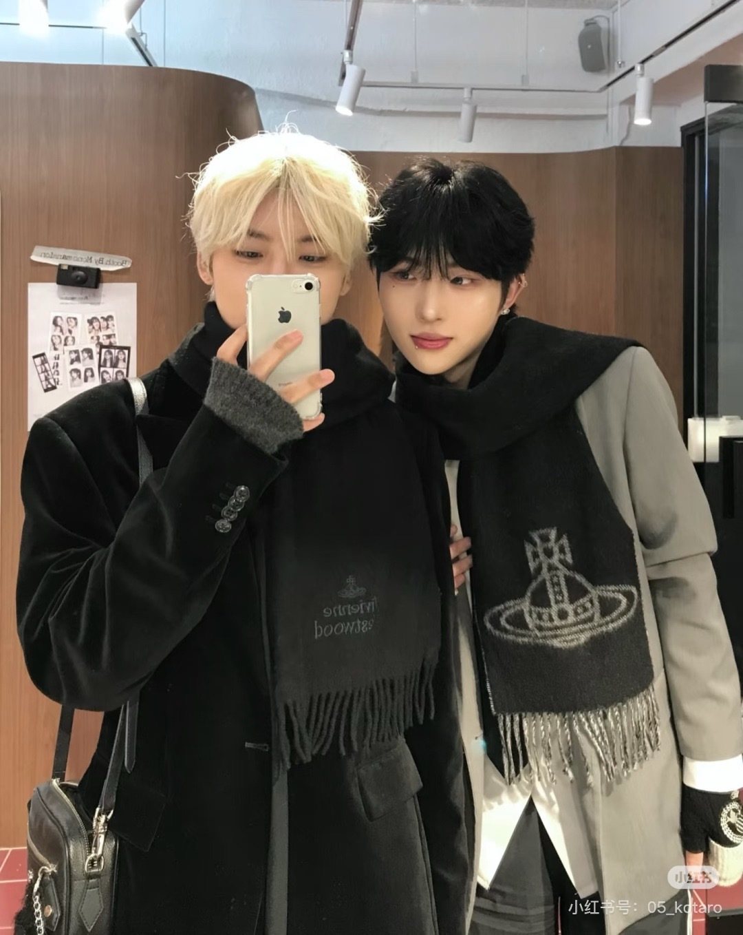 Vivienne Westwood Orb Fringed Scarf